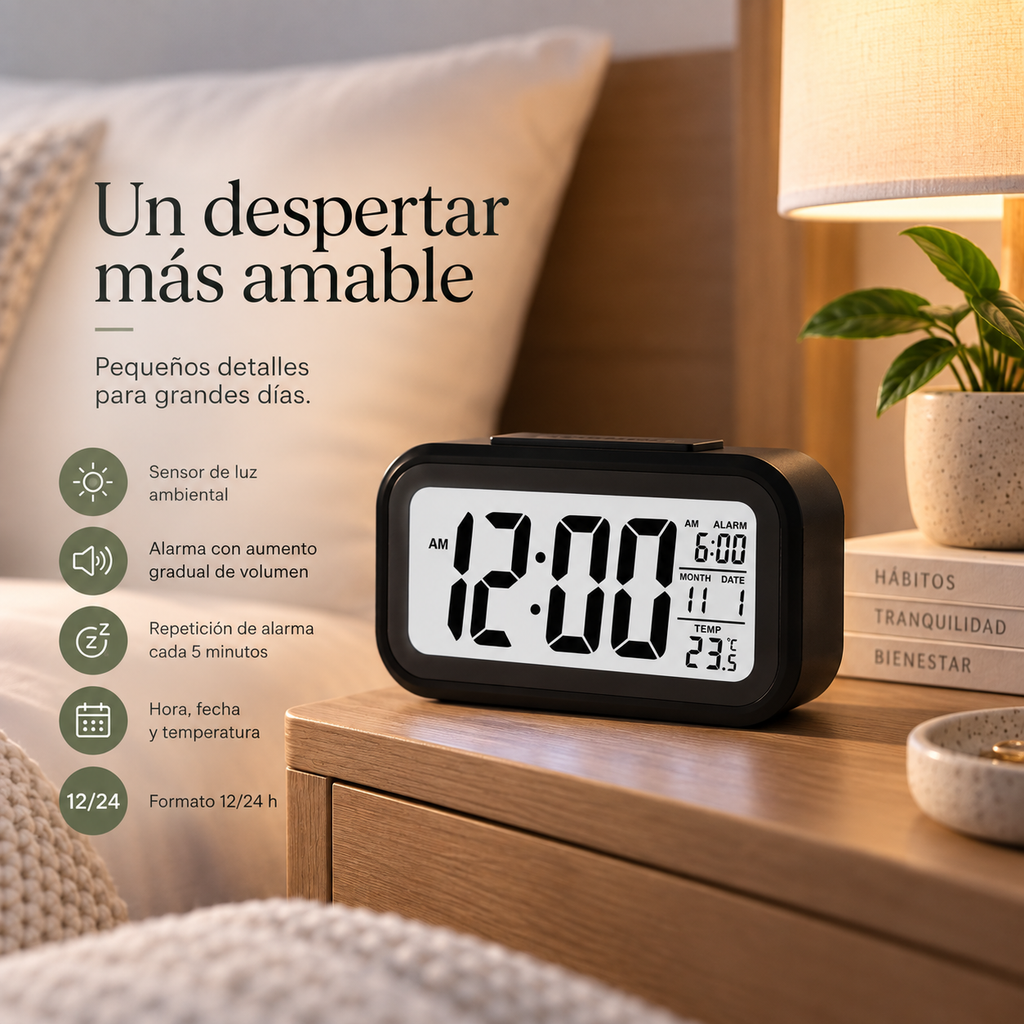 Despertador de Descanso RENEEW